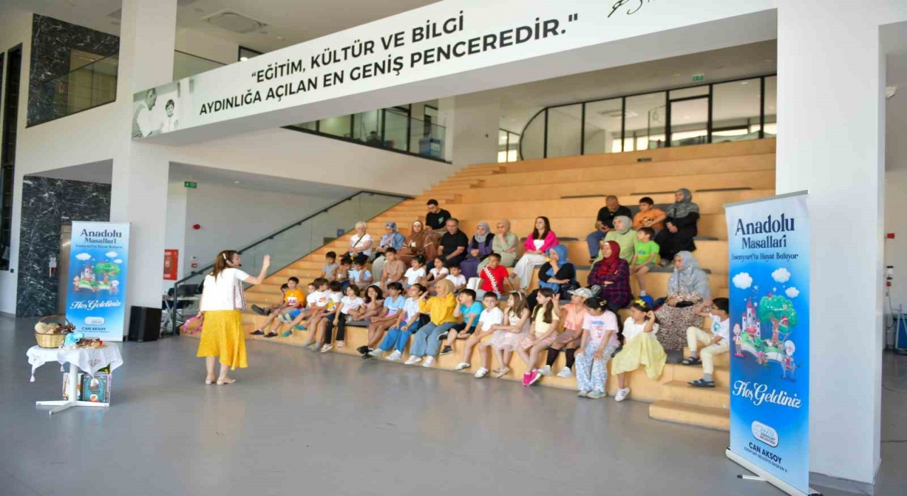 Esenyurtta masallar çocuklarla buluştu