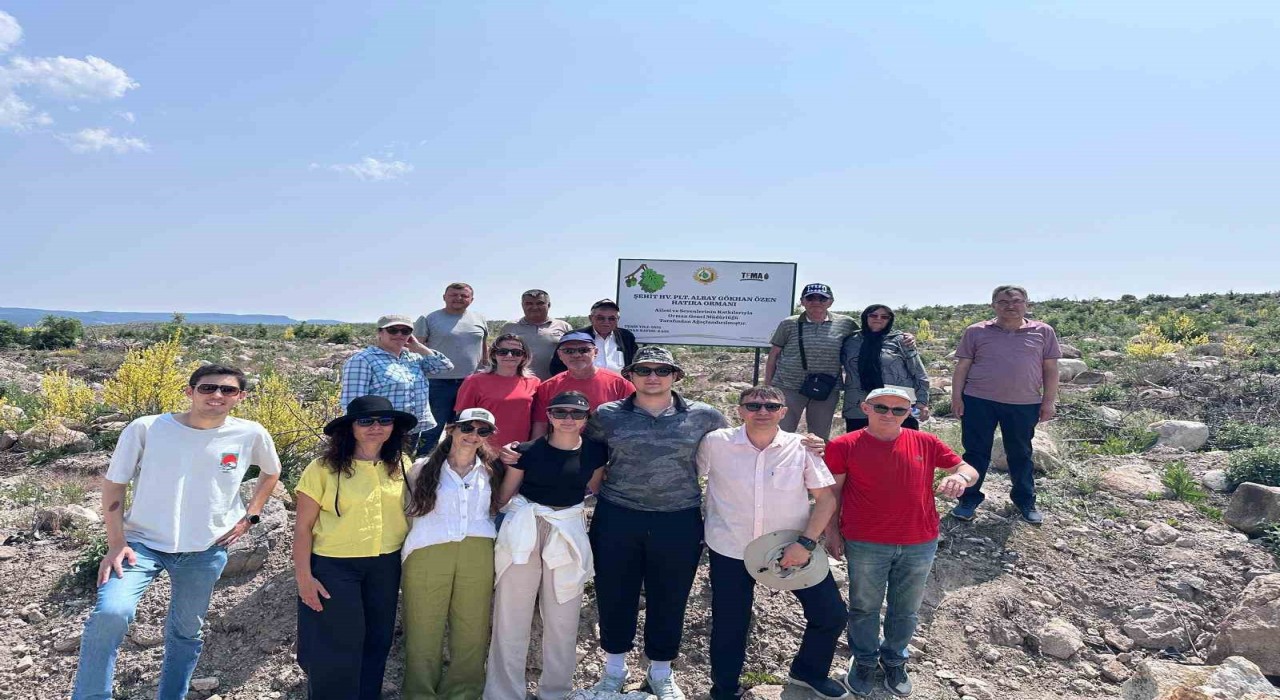 Eskişehirli şehidin hatırası Kümbetteki ormanda yaşayacak