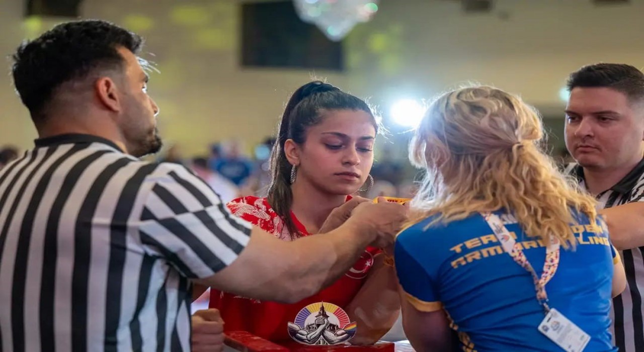 Eskişehirli sporcunun bileği Avrupada bükülmedi