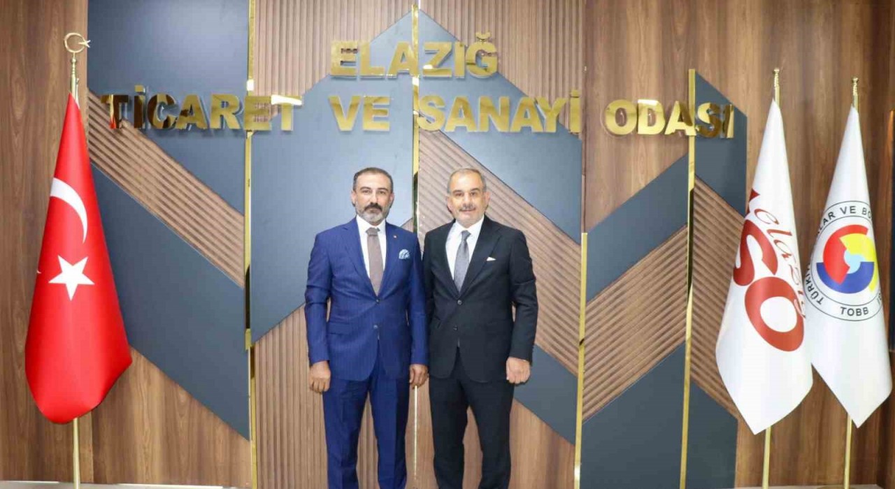 ETSO Başkanı Alan, Gaziantep Ticaret Odası Başkanı Yıldırımı ağırladı