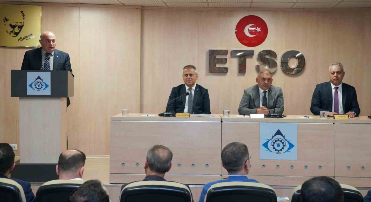 ETSO Meclisi yoğun gündemle toplandı