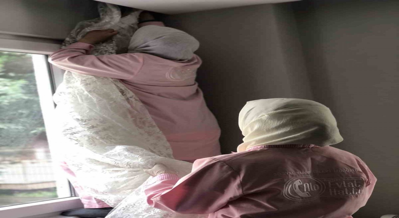 Evlatlardan bayram temizliği desteği