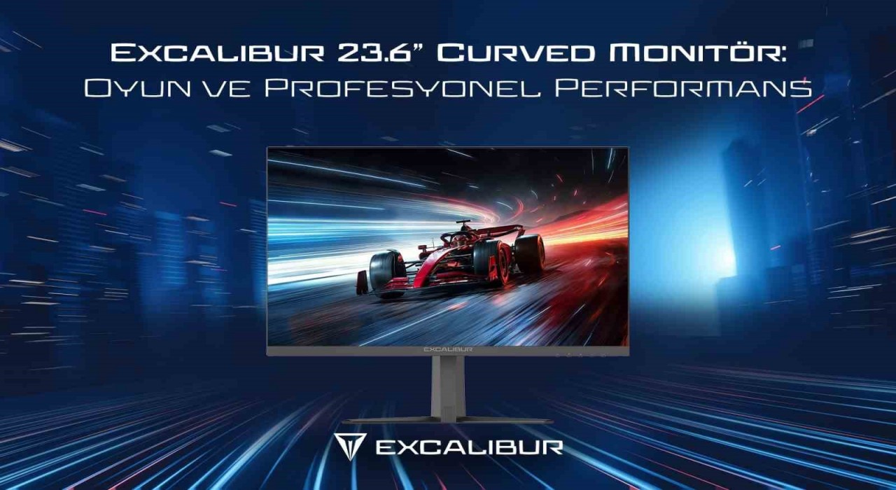 Excalibur 23.6 Curved Monitörünü satışa sundu