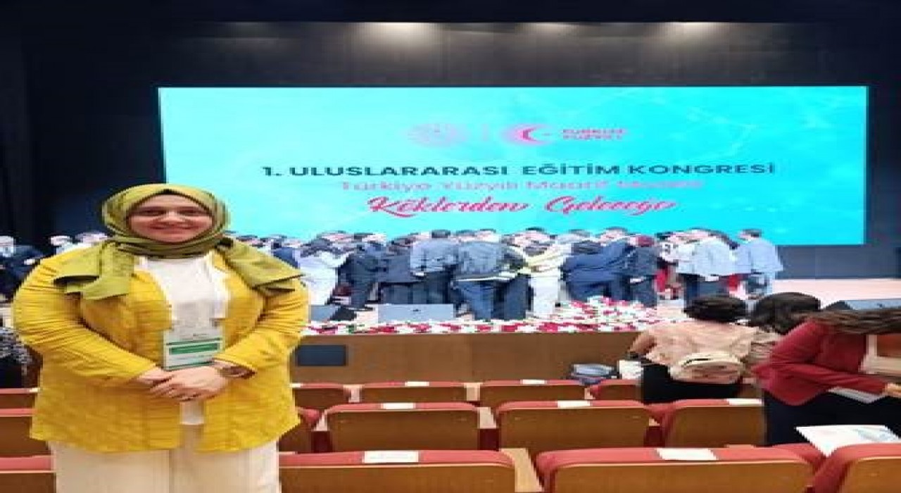 Faik Güngör Ortaokulu,  Uluslararası eğitim kongresinde temsil edildi