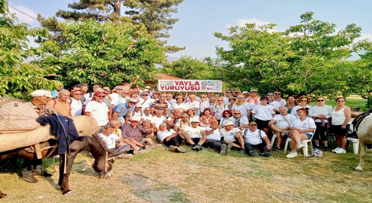 Fethiyede Yayla Yürüyüşü tamamlandı