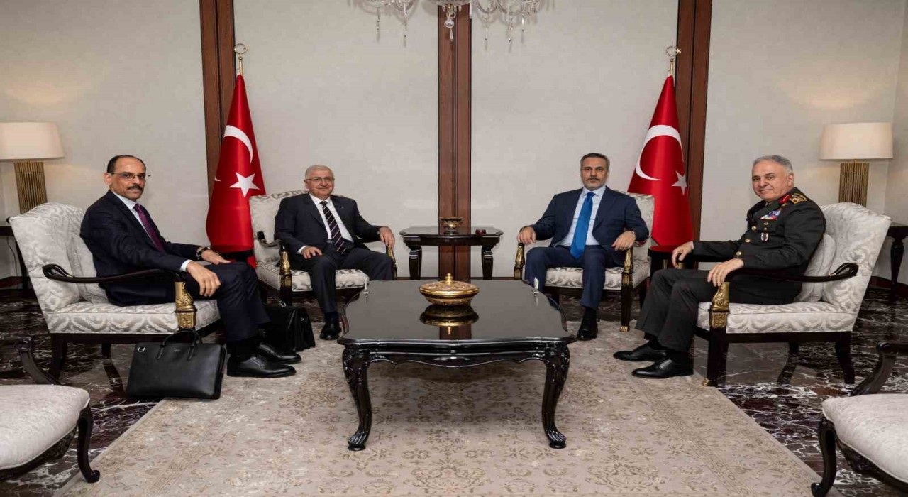 Fidan, Güler, Gürak ve Kalın Dışişleri Bakanlığında bir araya geldi