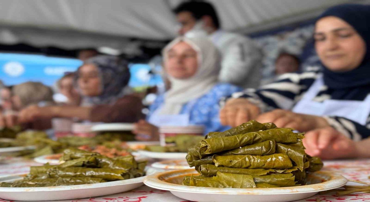 Gastronomi Festivalinde hem gözler hem de damaklar şenlendi