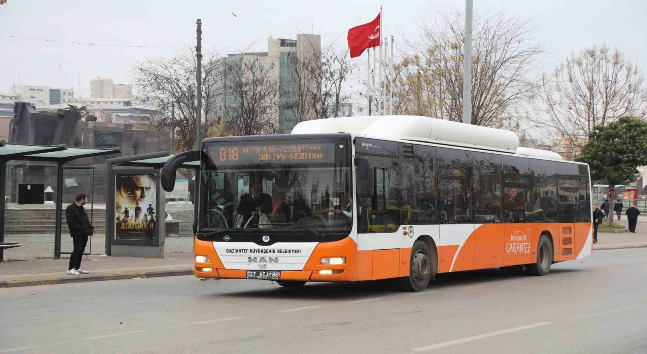 Gaziantep Büyükşehir, LGS sınavı günü toplu taşımaları ücretsiz yaptı