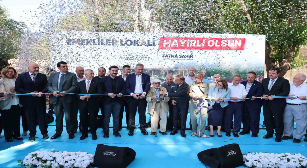 Gaziantep Büyükşehirden emeklilere özel yeni bir sosyal yaşam alanı