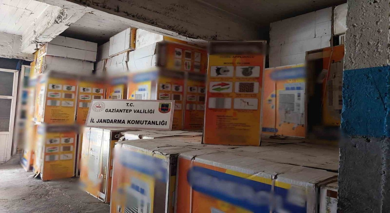 Gaziantepte 3 milyonluk gümrük kaçağı malzeme ele geçirildi