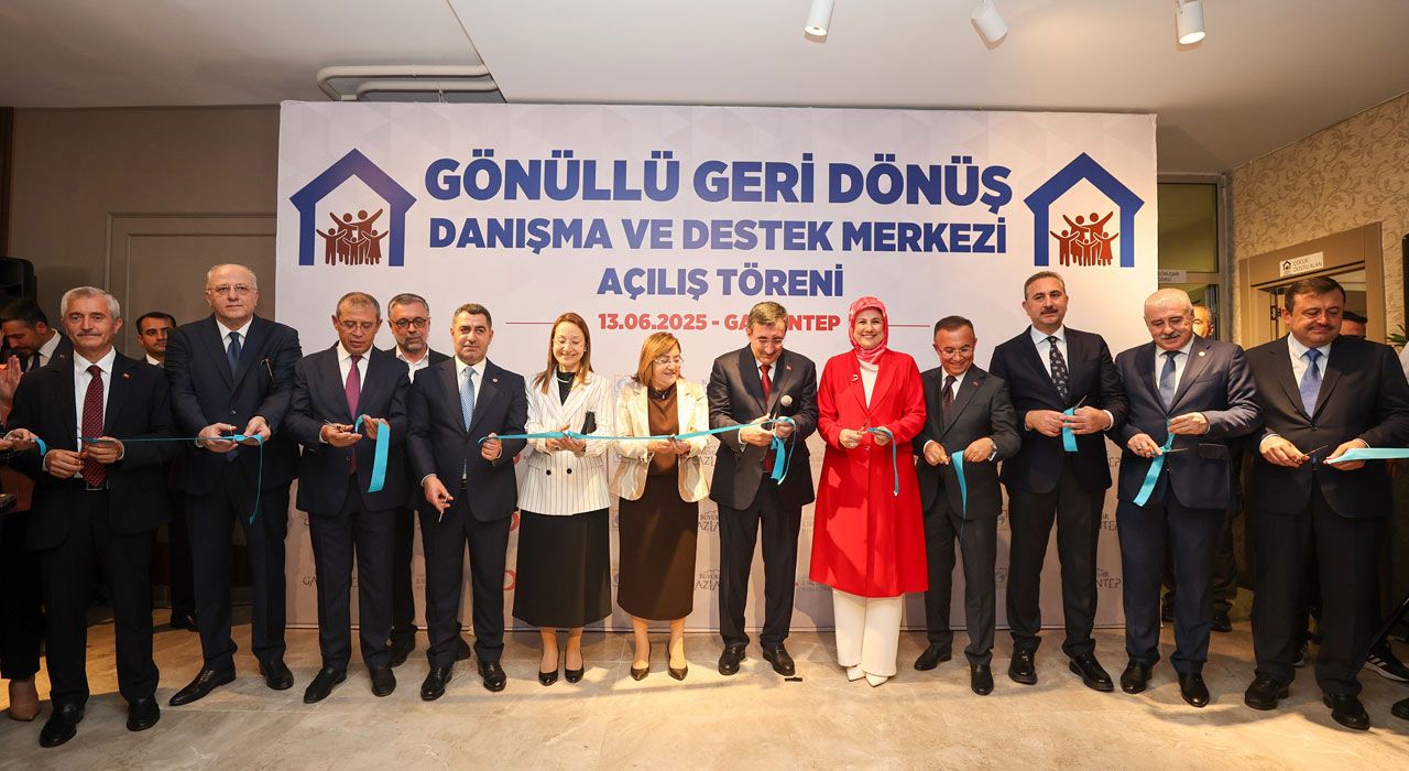 Gaziantep’te Gönüllü Geri Dönüş Danışma ve Destek Merkezi Açıldı