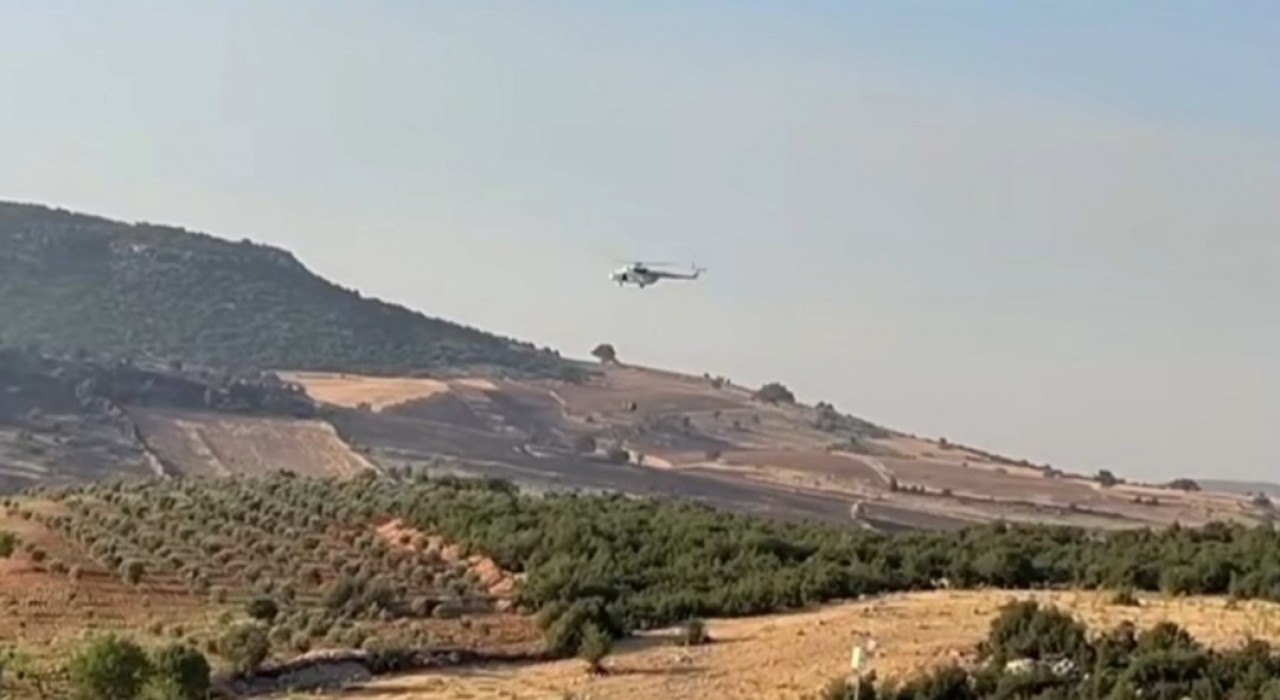 Gaziantepteki orman yangını 7 saat sonra söndürüldü