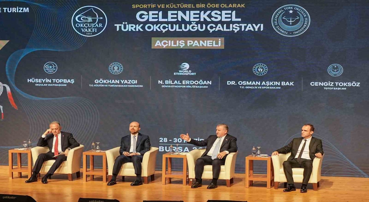 Geleneksel Türk Okçuluğu Çalıştayı Bursada düzenlendi
