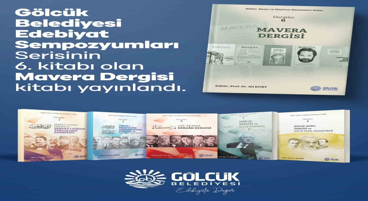Gölcükten edebiyata yeni soluk: Mavera Dergisi kitabı yayınlandı