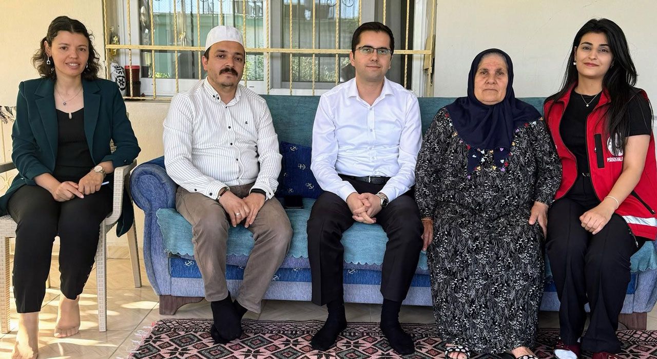 Göreve Başlayan Kaymakamdan İlk Ziyaret Şehit Ailesine