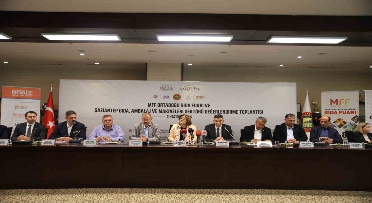GSOda gıda fuarı ve sektör değerlendirme toplantısı gerçekleştirildi
