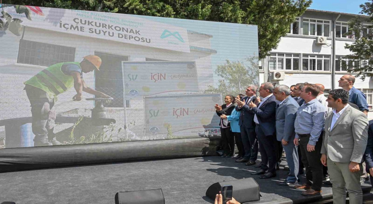 Gülnarın su sorunu Ilısu içme suyu hattı ile çözüldü