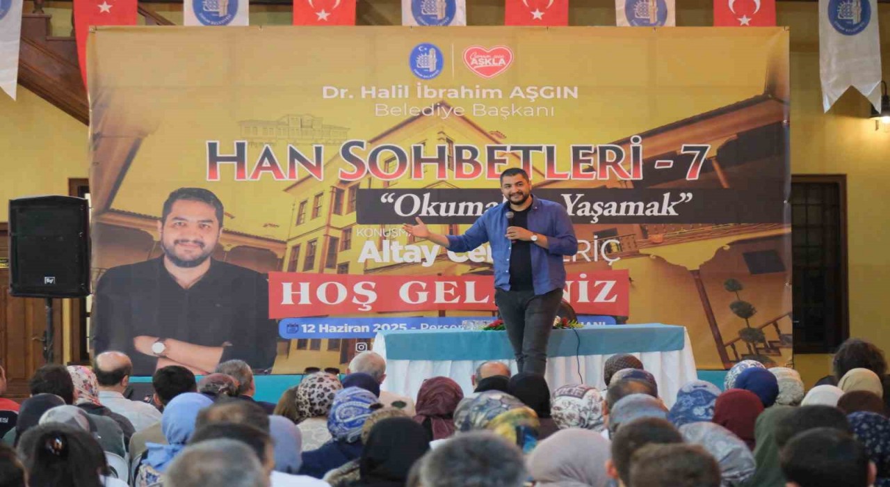 Han Sohbetlerinin konuğu Yazar Altay Cem Meriç oldu