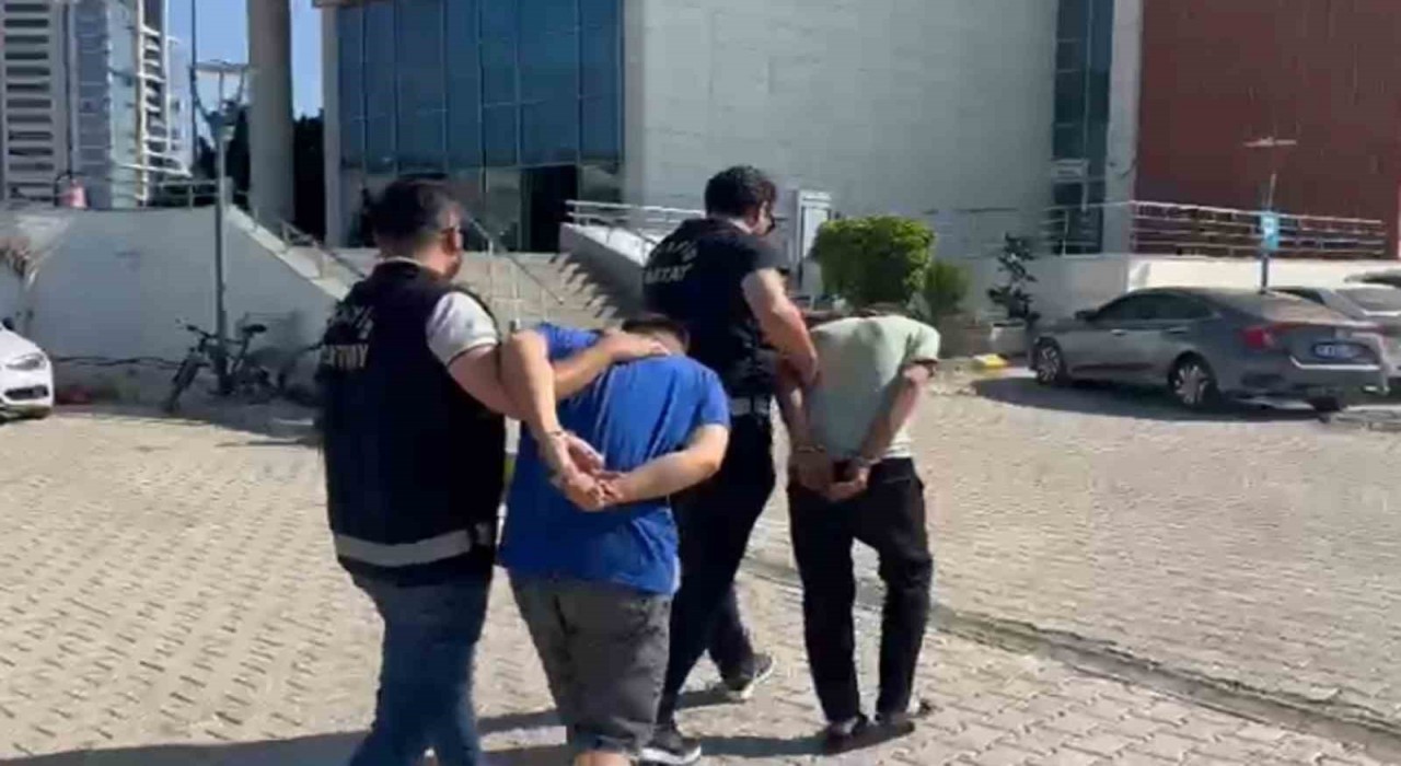 Hatayda hırsızlık şüphelisi 3 şahıs tutuklandı