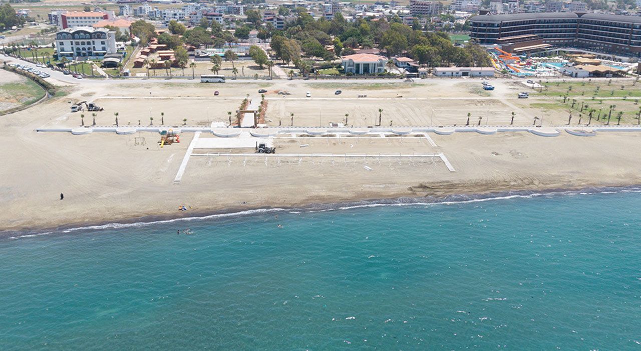 Hatay'da Yeni Plaj Hizmete Giriyor