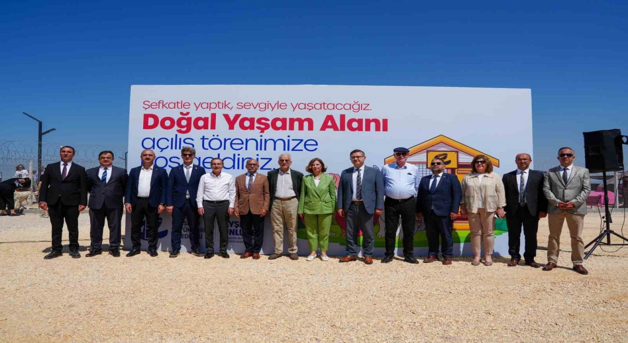 Hayvan Bakımevi ve Doğal Yaşam Alanının ilk etabı tamamlandı