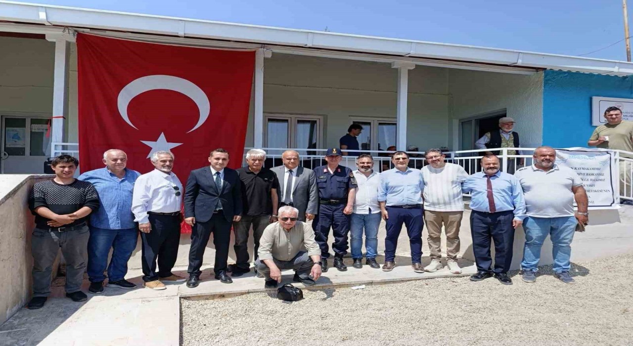 Hüyükte eski okul binası sağlık ocağı ve taziye evine dönüştürüldü