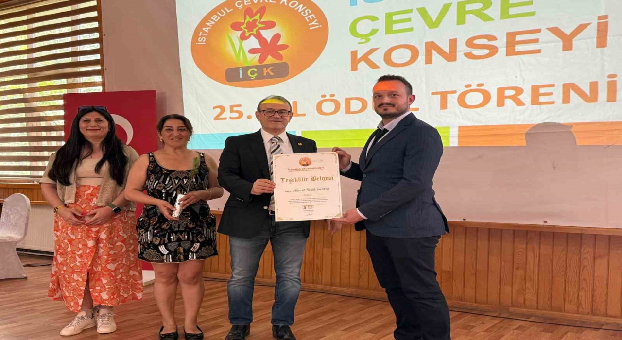 İHA Muhabiri Ahmet Faruk Sarıkoça çevre ödülü