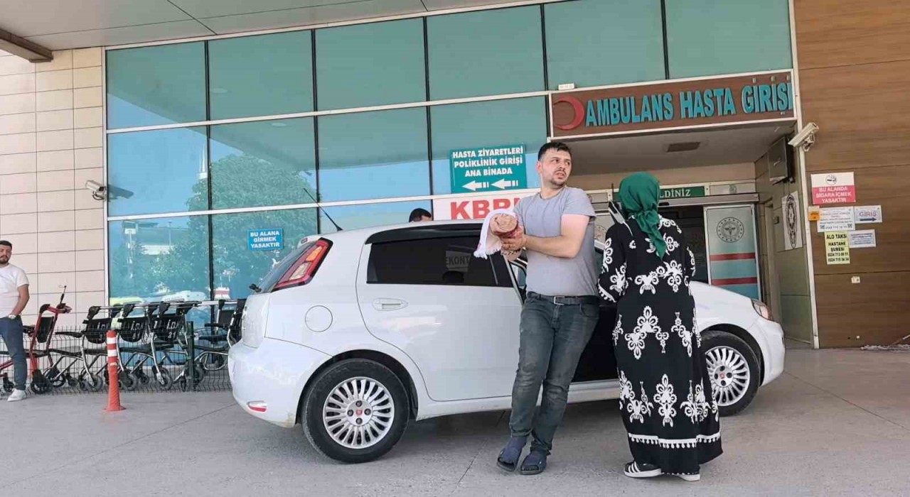 İnegölde acemi kasaplar acil servisi doldurdu