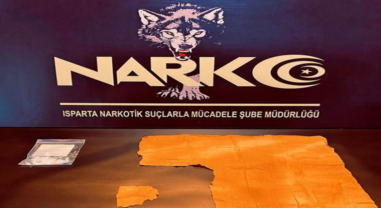 Ispartada uyuşturucu operasyonunda 2 gözaltı