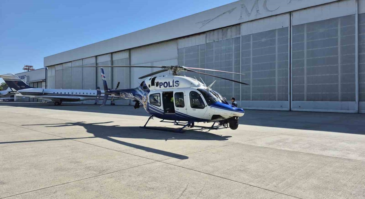 İstanbulda Kurban Bayramı öncesi helikopter destekli trafik denetimi