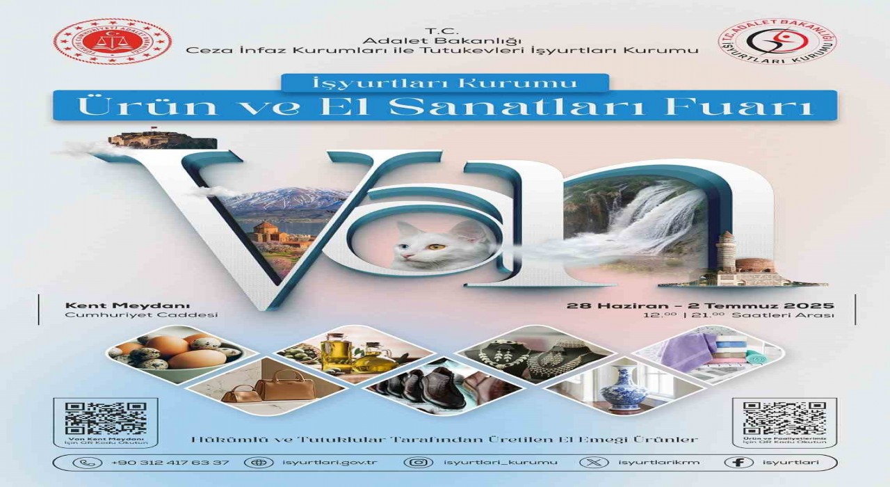 İşyurtları Ürün ve El Sanatları Fuarı Vana geliyor