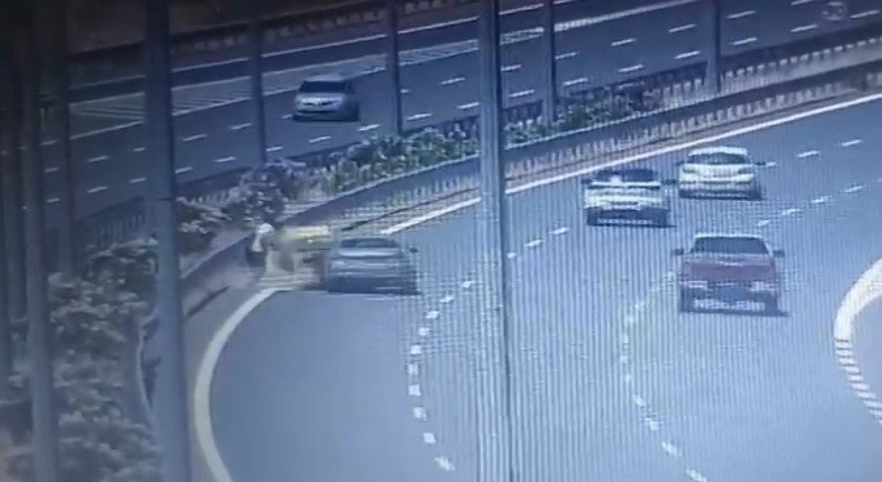 İzmirde 1 kişinin öldüğü feci kaza kamerada