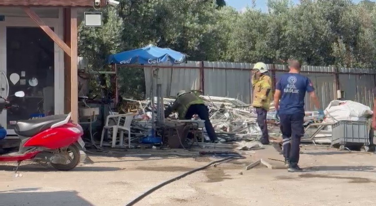 İznikte LPG tankı patladı: 1 yaralı