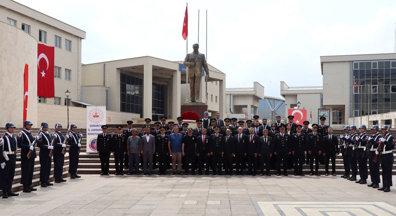 Jandarma Genel Komutanlığının 186. Kuruluş Yıldönümü Osmaniye’de Kutlandı