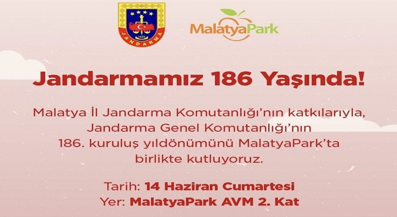 Jandarmadan MalatyaParkta tanıtım standı