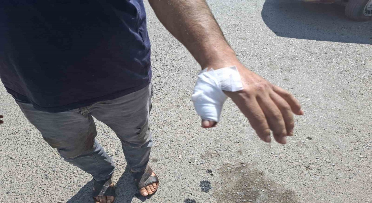 Kahramanmaraşta acemi kasaplar hastaneye koştu