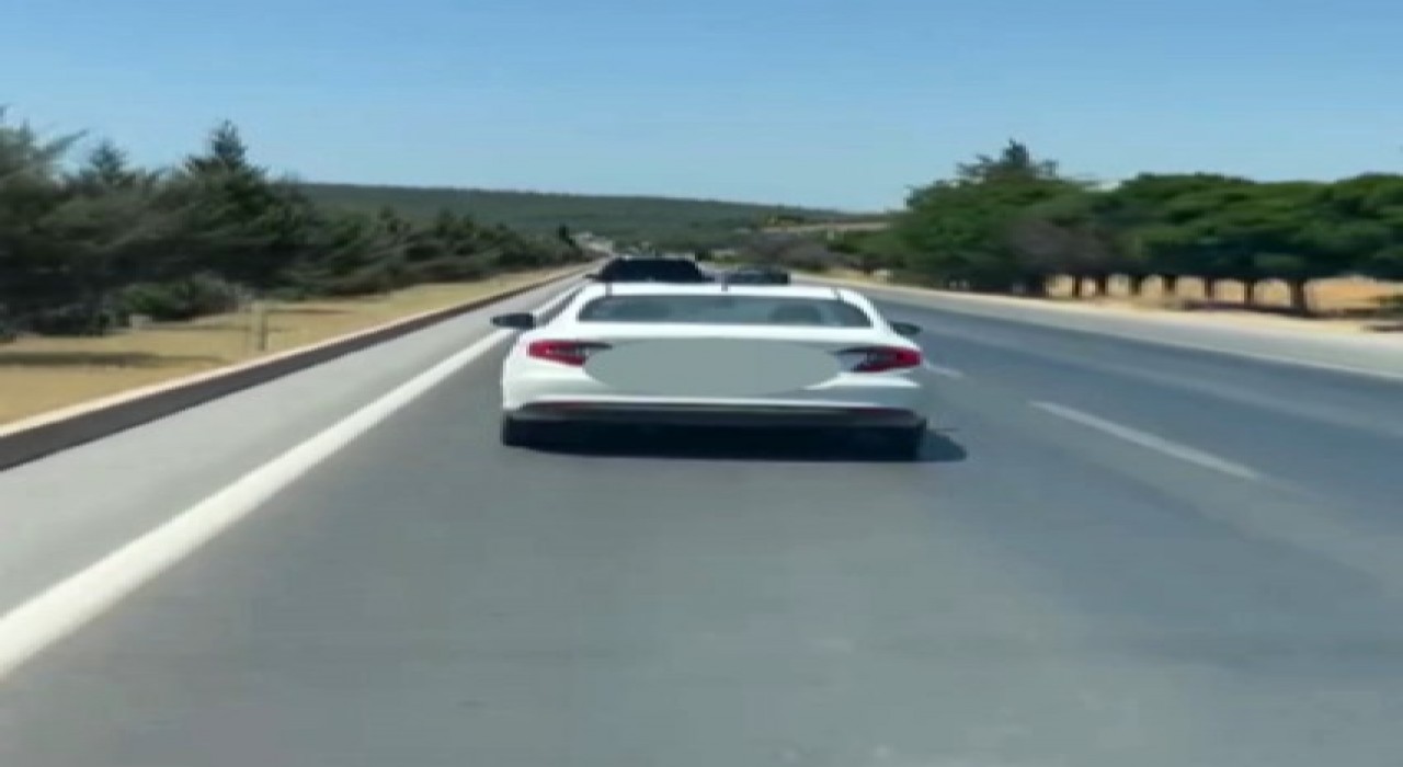 Kahramanmaraşta ambulansa yol veremeyen sürücü