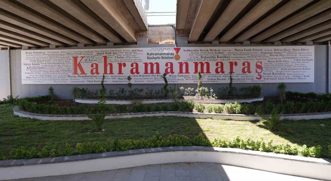Kahramanmaraşta kavşak yenileme çalışmaları