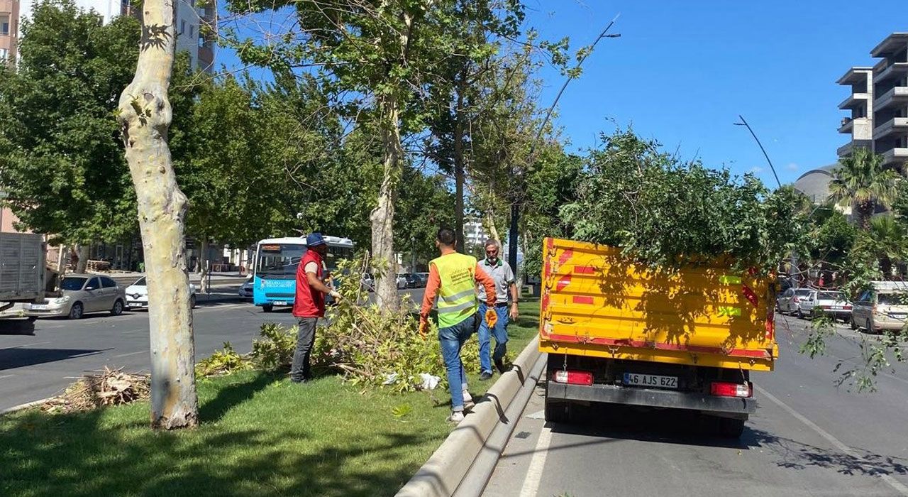 Kahramanmaraş’ta Şiddetli Rüzgar Hayatı Olumsuz Etkiledi