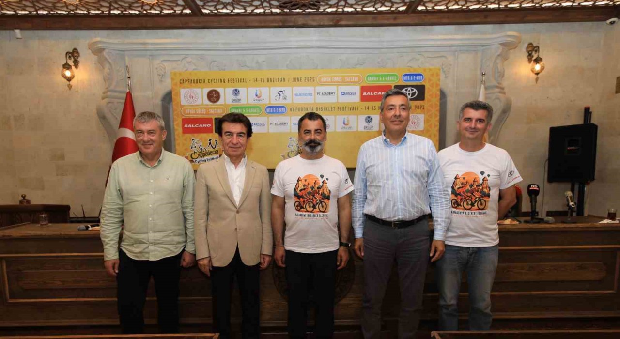 Kapadokya Bisiklet Festivaline 6 ülkeden 131 sporcu katılacak