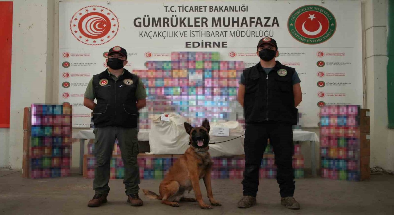Kapıkulede 20 bin elektronik sigara ve 29,5 kilogram uyuşturucu yakalandı