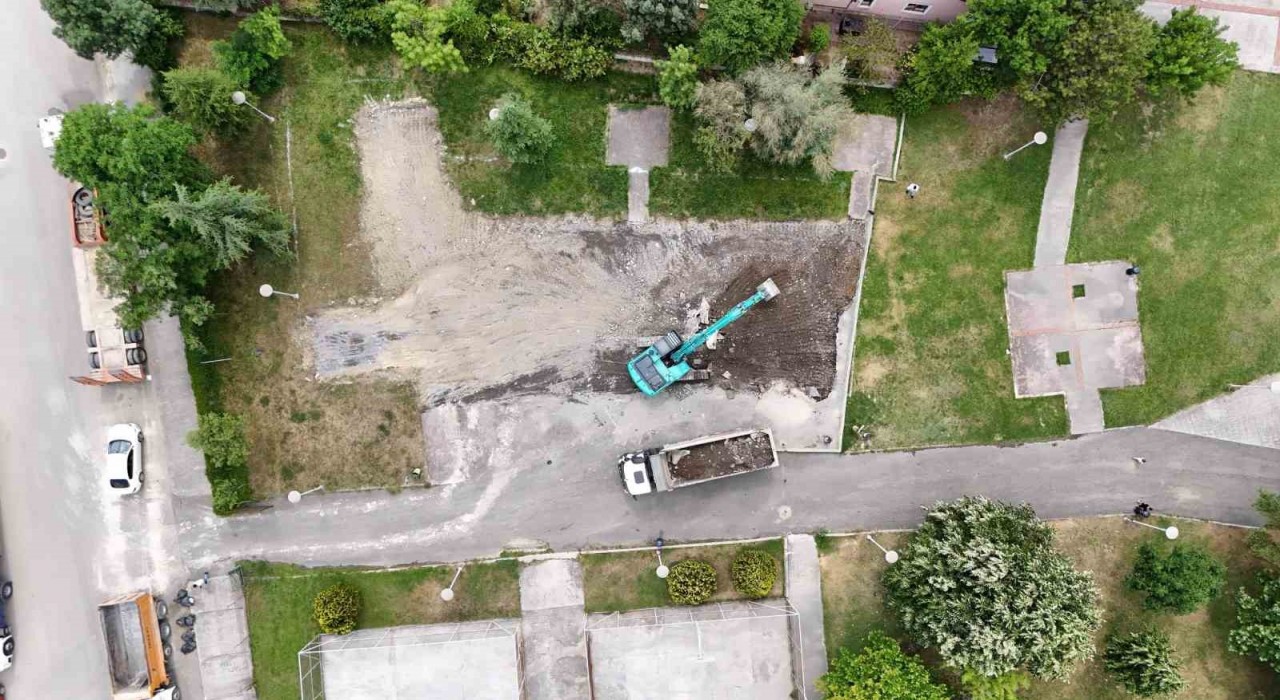 Karabükte yeni sosyal tesisin yapımına başlandı