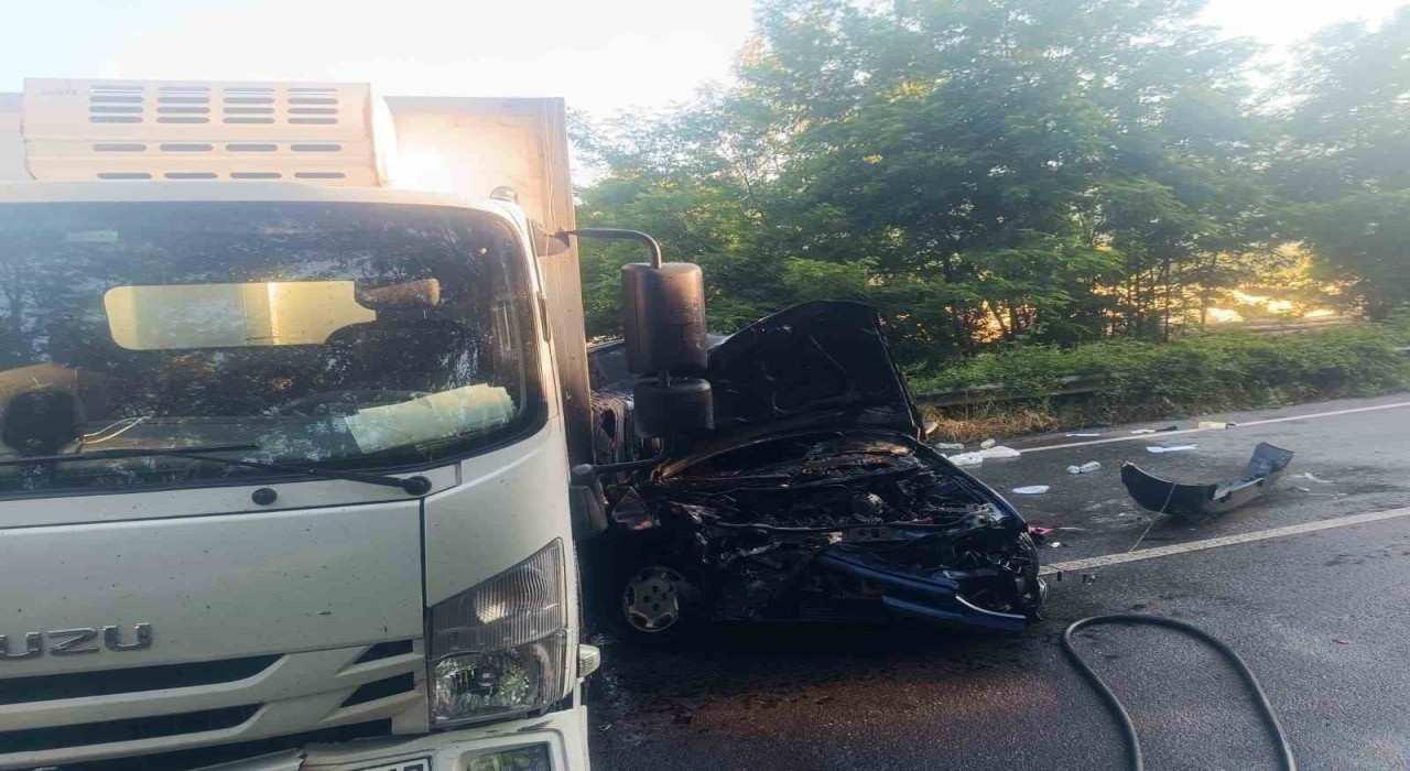 Karabükte zincirleme kaza: 1 ölü, 7 yaralı