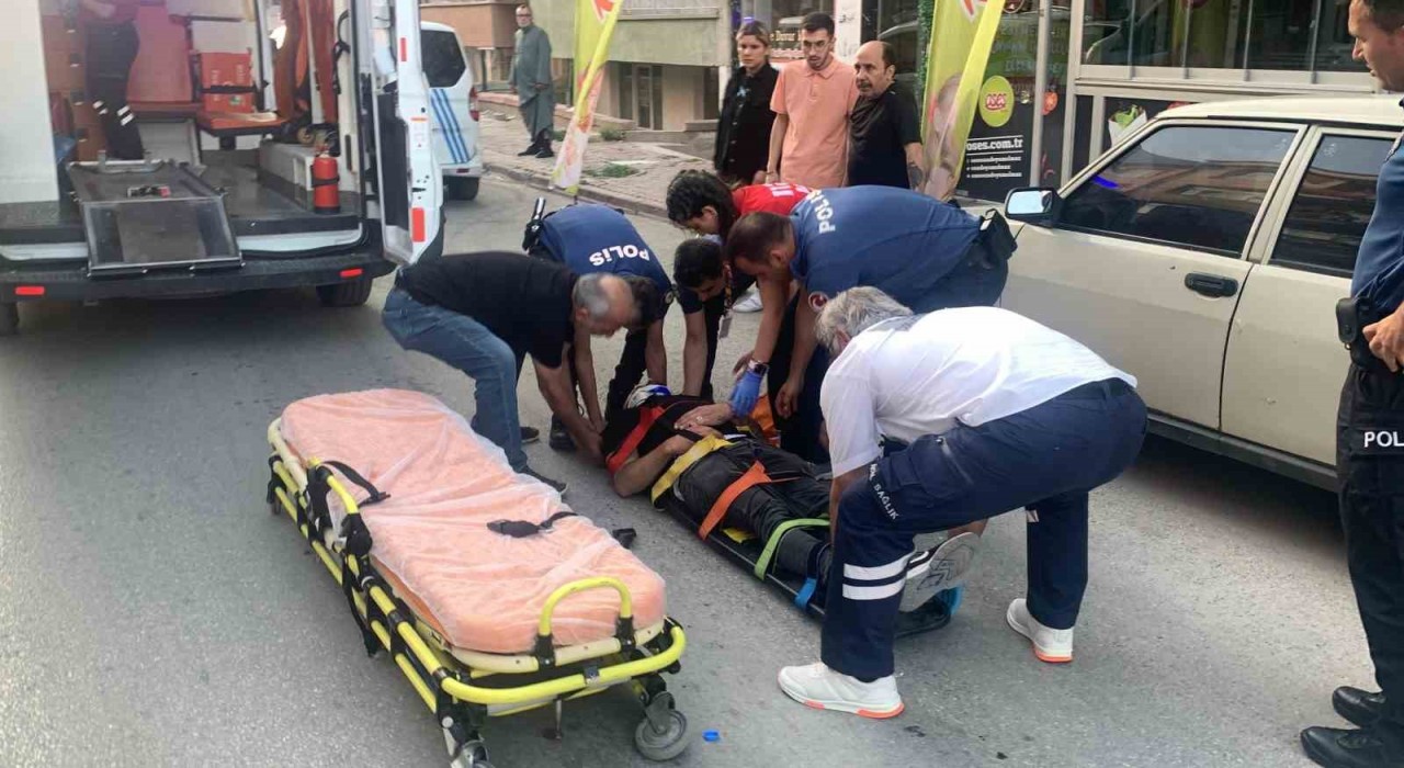 Karamanda bir kişi sopayla darp edildi