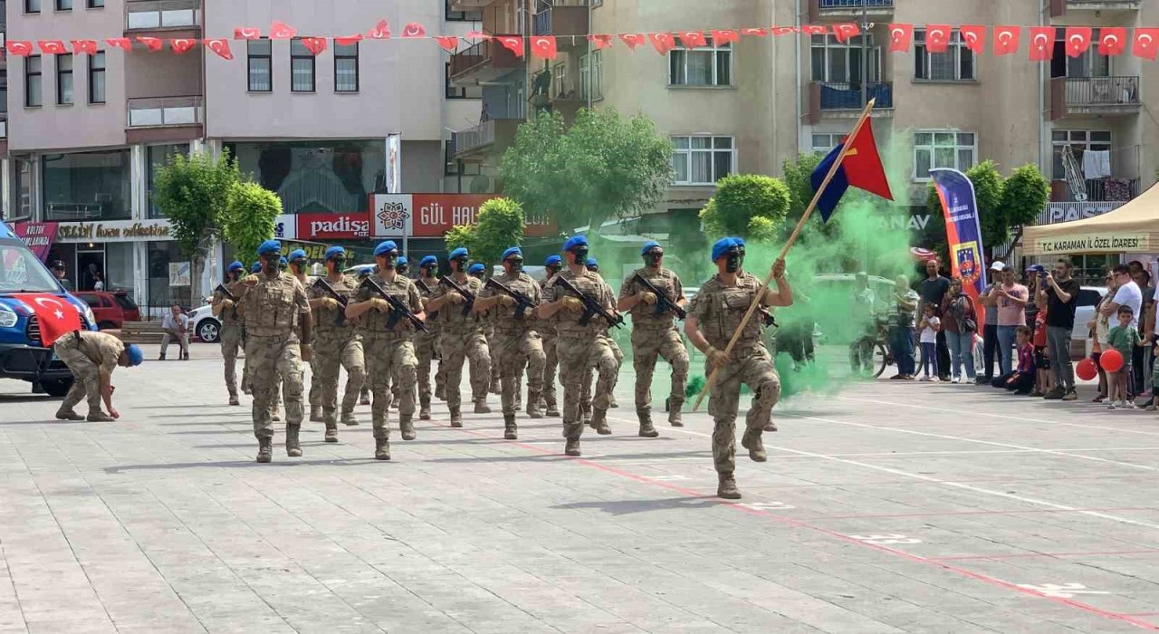 Karamanda Jandarmanın 186. yılı coşkuyla kutlandı