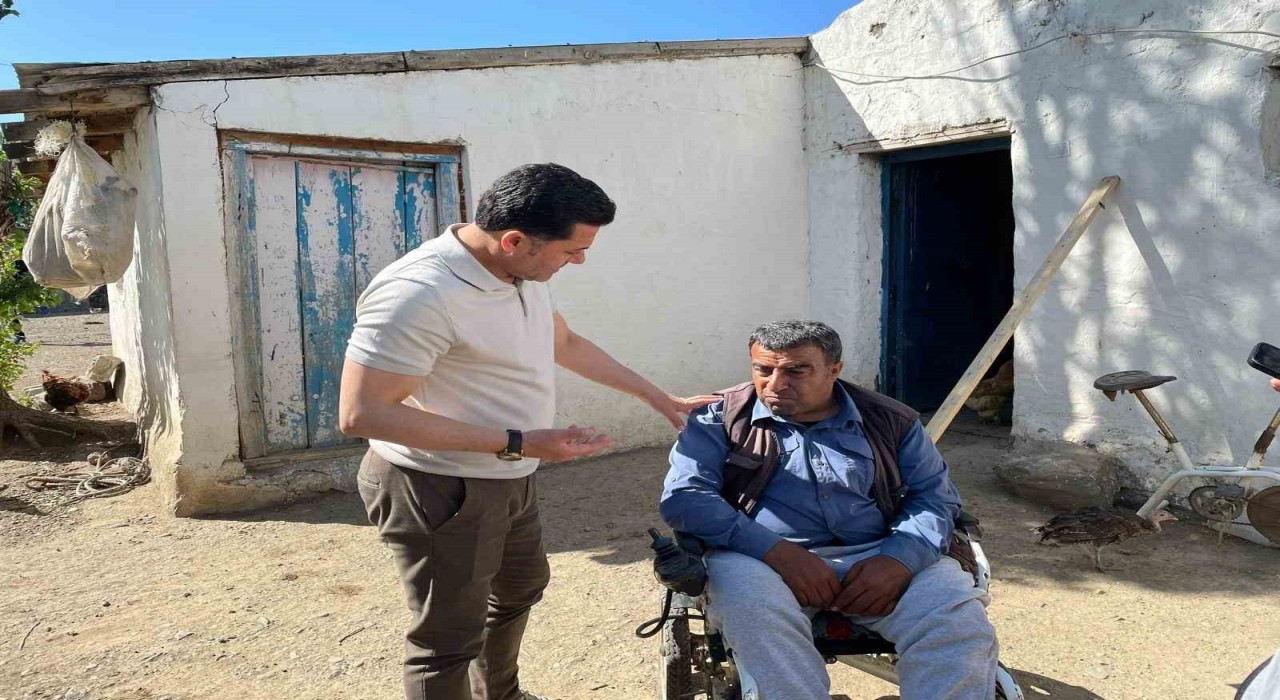 Kars MHPden ihtiyaç sahibi aileye yardım eli