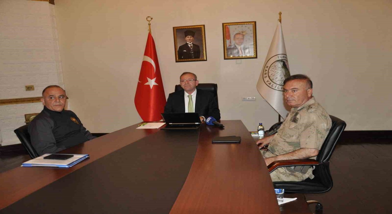 Karsta Mayıs ayı asayiş ve güvenlik toplantısı yapıldı