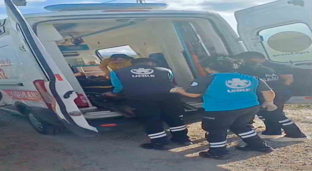 Karsta yaylada kayalıktan düşen çoban yaralandı