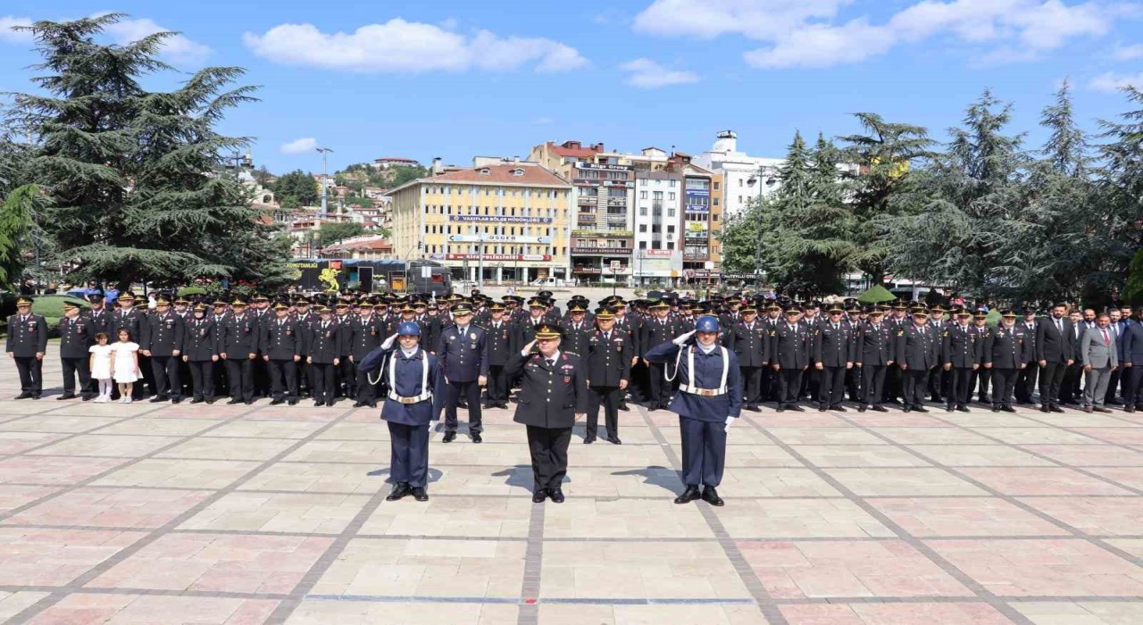 Kastamonuda Jandarma teşkilatının 186. kuruluş yıl dönümünü kutladı