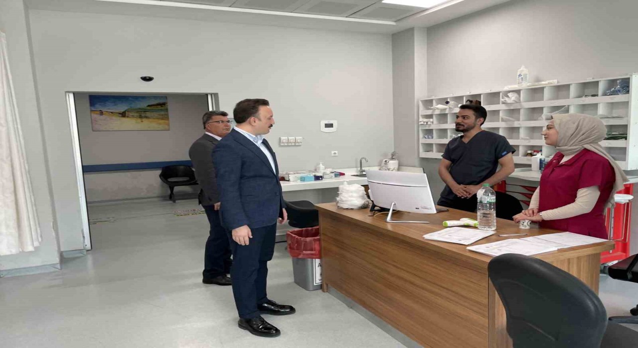 Kaymakam Bayramdan bayram ziyaretleri